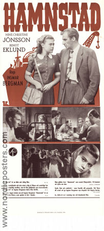 Port of Call 1948 poster Nine-Christine Jönsson Ingmar Bergman