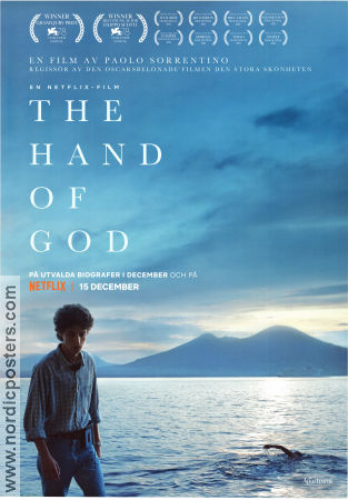 The Hand of God 2021 movie poster Filippo Scotti Toni Servillo Teresa Saponangelo Paolo Sorrentino