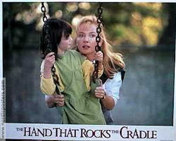 The Hand That Rocks the Cradle 1988 lobby card set Annabella Sciorra Rebecca de Mornay
