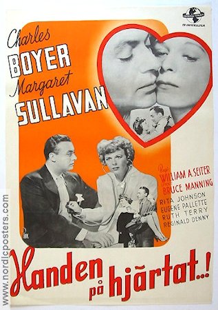 Appointment for Love 1942 movie poster Charles Boyer Margaret Sullivan