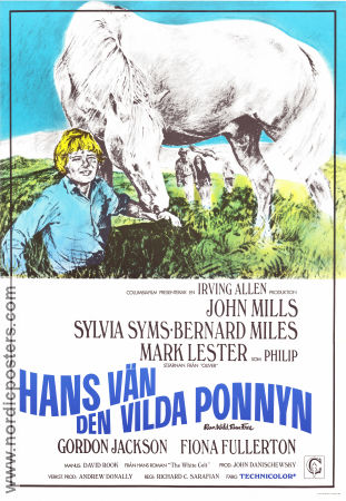 Run Wild Run Free 1969 movie poster John Mills Gordon Jackson Sylvia Syms Mark Lester Richard C Sarafian Horses
