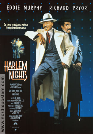 Harlem Nights 1989 poster Richard Pryor Eddie Murphy