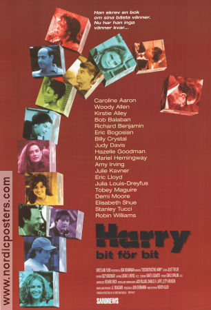 Deconstructing Harry 1997 poster Judy Davis Woody Allen