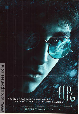 Harry Potter and the Half-Blood Prince 2009 movie poster Daniel Radcliffe Emma Watson Rupert Grint David Yates