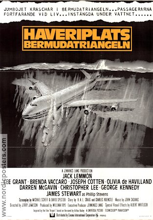 Airport 77 1977 movie poster Lee Grant Planes