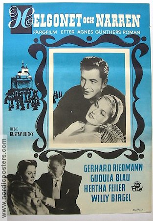 Die Heilige und Ihr Narr 1959 movie poster Gerhard Riedmann