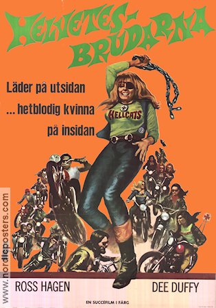 The Hellcats 1968 poster Ross Hagen