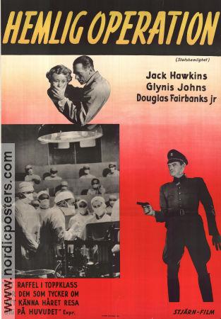 State Secret 1950 poster Jack Hawkins Sidney Gilliat