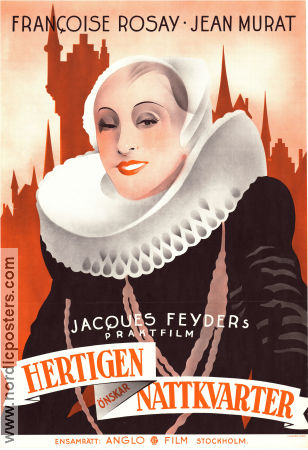 La kermesse héroique 1935 movie poster Francoise Rosay André Alerme Jean Murat Jean Murat