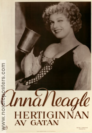 Nell Gwyn 1934 movie poster Anna Neagle Cedric Hardwicke Herbert Wilcox