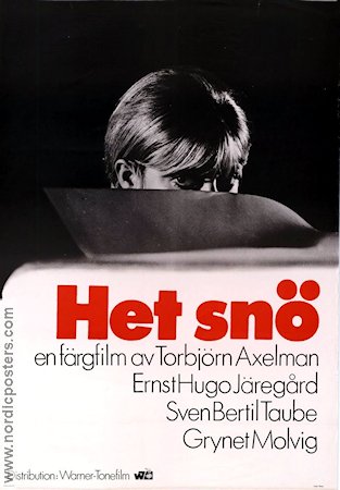 Het snö 1969 movie poster Grynet Molvig Ernst-Hugo Järegård Sven-Bertil Taube