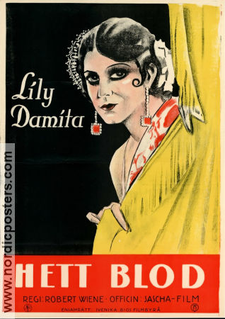 Die grosse Abenteuerin 1928 movie poster Lili Damita Georg Alexander Robert Wiene