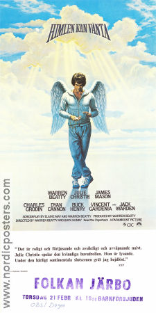 Heaven Can Wait 1978 movie poster James Mason Julie Christie Warren Beatty Religion