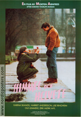 Himmel og helvede 1988 movie poster Karina Skands Harriet Andersson Erik Mörk Morten Arnfred Denmark