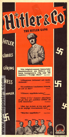 The Hitler Gang 1944 movie poster Bobby Watson Roman Bohnen Martin Kosleck John Farrow Find more: Nazi War