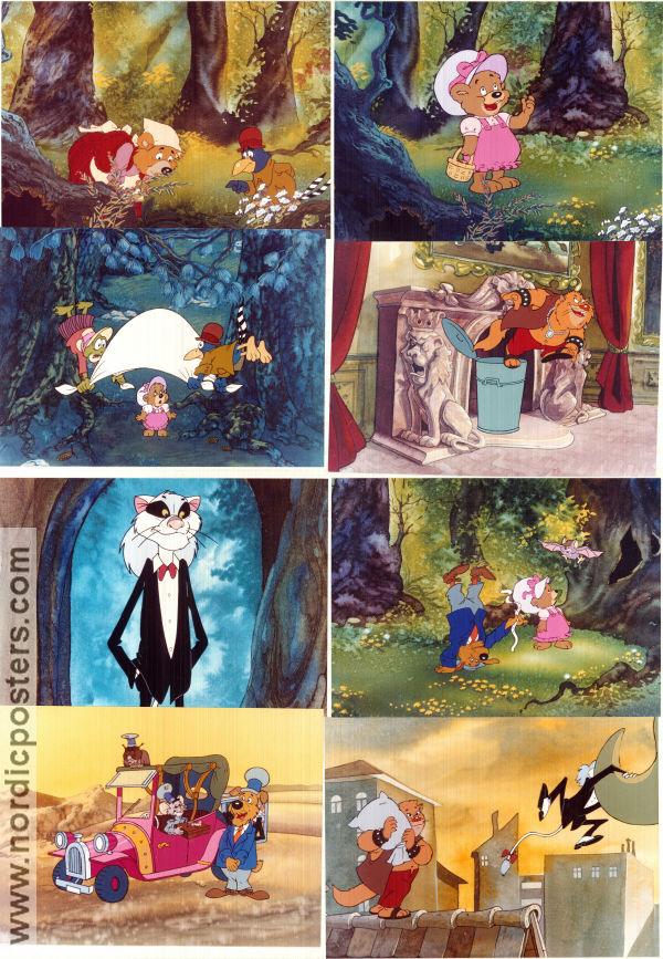 Az erd? kapitanya 1987 lobby card set Attila Dargay Animation Country: Hungary