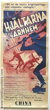 Hjältarna vid Arnhem 1947 movie poster War