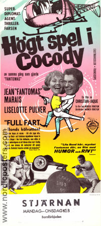 Le gentleman de Cocody 1965 movie poster Jean Marais Liselotte Pulver Philippe Clay Christian-Jaque