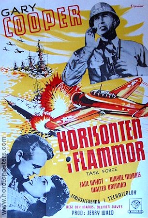 Task Force 1949 movie poster Gary Cooper War