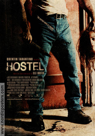 Hostel 2005 movie poster Jay Hernandez Derek Richardson Eythor Gudjonsson Eli Roth