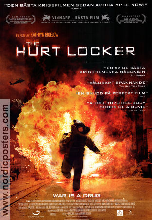 The Hurt Locker 2009 poster Jeremy Renner Kathryn Bigelow