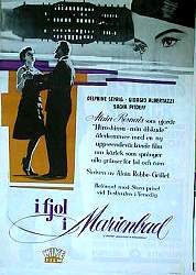 L´annee derniere a Marienbad 1961 poster Delphine Seyrig Alain Resnais
