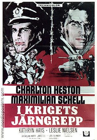 Counterpoint 1970 movie poster Charlton Heston Maximilian Schell War