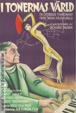 Letzte Liebe 1935 movie poster Hans Jaray Albert Bassermann Michiko Tanaka Fritz Schulz Artistic posters