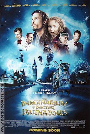 The Imaginarium of Doctor Parnassus 2009 poster Heath Ledger Terry Gilliam