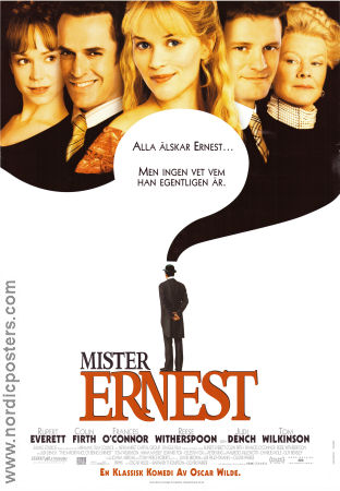 The Importance of Being Ernest 2002 poster Rupert Everett Oliver Parker