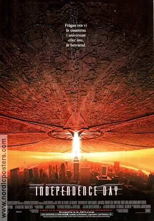Independence Day 1996 poster Will Smith Roland Emmerich