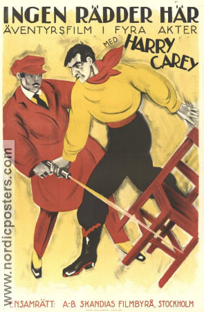 Blue Streak McCoy 1920 movie poster Harry Carey Lila Leslie B Reeves Eason
