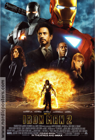 Iron Man 2 2010 movie poster Robert Downey Jr Mickey Rourke Gwyneth Paltrow Jon Favreau Find more: Marvel