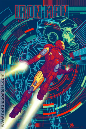 Iron man Mondo Limited litho No 63 of 120 2012 poster Poster artwork: Kevin Tong Find more: Mondo Find more: Marvel Find more: Comics