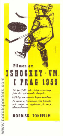 Mistrovstvi sveta v lednim hokeji 1959 movie poster Frantisek Papousek Country: Czech Winter sports Sports Documentaries