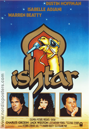 Ishtar 1987 poster Dustin Hoffman Elaine May