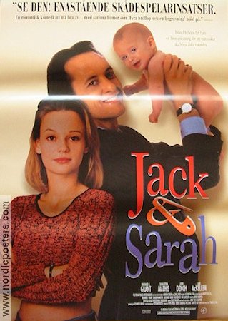 Jack and Sarah 1995 poster Richard E Grant Tim Suiilvan