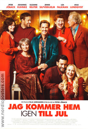 I´ll Be Home for Christmas 2019 movie poster Peter Jöback Johannes Kuhnke Suzanne Reuter Ella Lemhagen Holiday Musicals