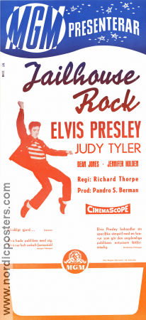 Jailhouse Rock 1957 poster Elvis Presley Richard Thorpe