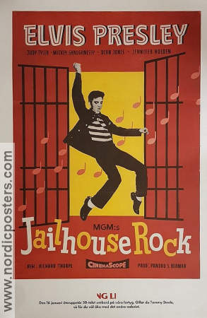 Jailhouse Rock Viking Line 2010 poster Elvis Presley Rock and pop