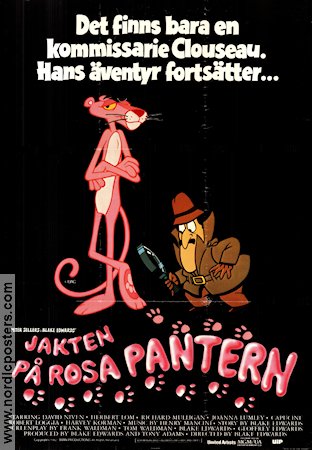 Trail of the Pink Panther 1982 movie poster David Niven Peter Sellers Herbert Lom Blake Edwards Find more: Pink Panther Police and thieves