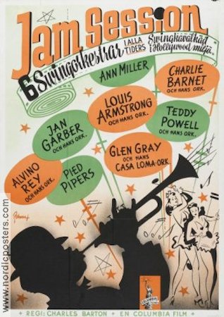 Jam Session 1944 movie poster Louis Armstrong Ann Miller Jazz