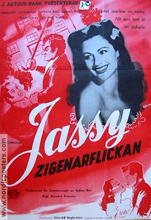 Jassy zigenarflickan 1948 movie poster Margaret Lockwood