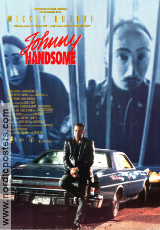 Johnny Handsome 1989 poster Mickey Rourke Walter Hill