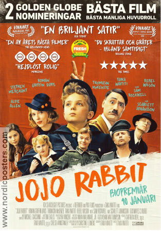 Jojo Rabbit 2019 poster Roman Griffin Davis Taika Waititi