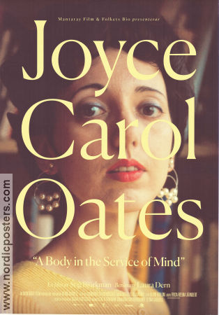 Joyce Carol Oates: A Body in the Service of Mind 2021 movie poster Joyce Carol Oates Laura Dern Stig Björkman Documentaries