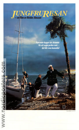 Jungfruresan 1988 poster Peter Andersson Reidar Jönsson