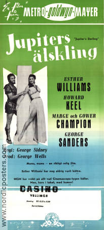 Jupiter´s Darling 1955 poster Esther Williams George Sidney