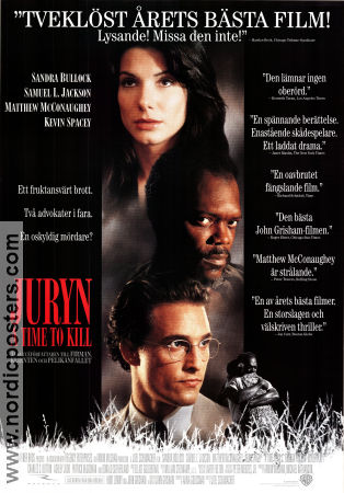 A Time to Kill 1996 poster Sandra Bullock Joel Schumacher