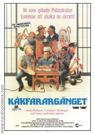 Doin Time 1985 movie poster Jeff Altman Richard Mulligan George Mendeluk Police and thieves